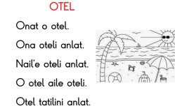 O sesi metin okuma, yazma ve boyama