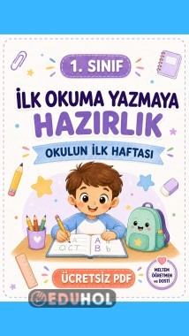 1. SINIF İLK OKUMA VE YAZMAYA HAZIRLIK