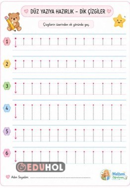 1.SINIF ÇİZGİ ÇALIŞMALARI 2