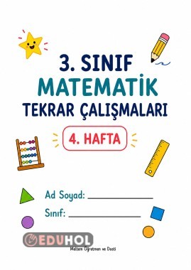 3'TEN 4.SINIFA GEÇEMLER İÇİN TEKRAR 4. FASİKÜL