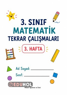 3'TEN 4.SINIFA GEÇENLER İÇİN TEKRAR 3. FASİKÜL