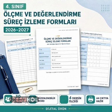 4.SINIF FEN BİLİMLERİ DEĞERLENDİRME ÖLÇEĞİ WORD