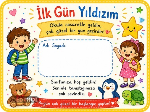 İLK GÜN YILDIZIM