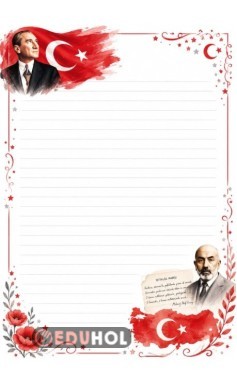 İSTİKLAL MARŞI YAZMAK İÇİN