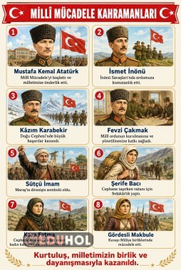 MİLLİ MÜCADELE KAHRAMANLARI