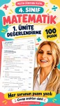 4. SINIF MATEMATİK 1. DEĞERLENDİRME