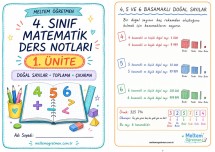 4.SINIF MATEMATİK 1. ÜNİTE YATAY 2 SAYFA