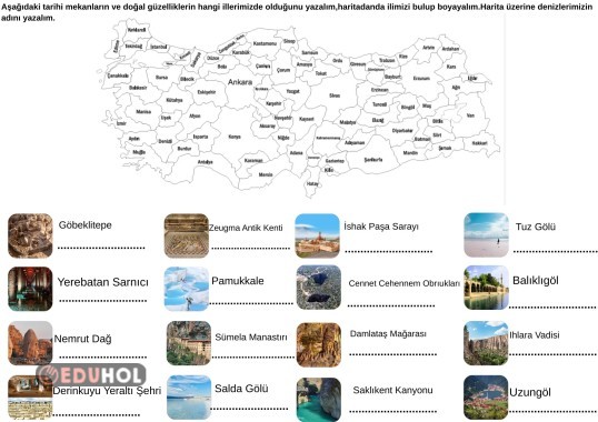Tarihi Mekanlar ve Doğal Güzellikler