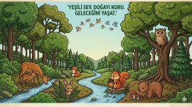 Orman Haftası Boyama Sayfası