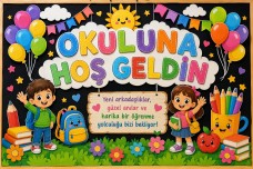 Okula hoş geldin