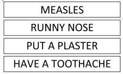 Health Flashcards Words