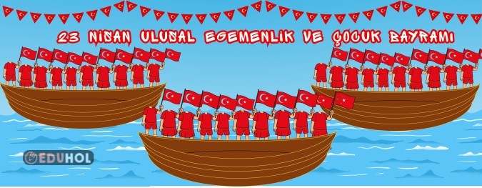33 Sayfalık 30 Öğrencilik  23 Nisan Panosu