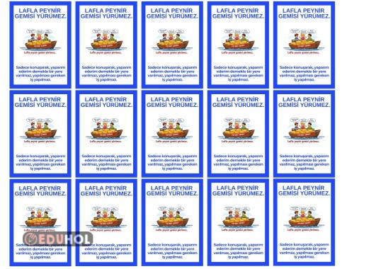 Atasözü Defter Çalışması 2