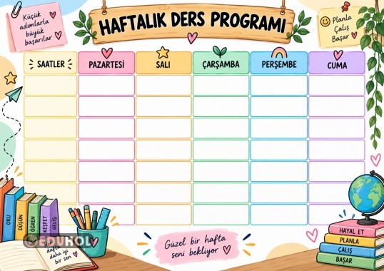 Boş Ders Programı