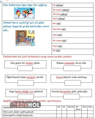 5N1K Etkinlik · Eduhol - Etkinlik İndir Oyun Oyna Test Çöz Video İzle