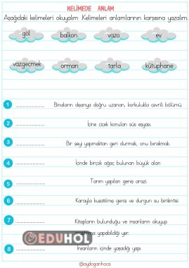 KELİMEDE ANLAM