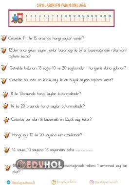 SAYILARIN EN YAKIN ONLUĞU