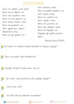 ÇOÇUK VE BAHAR ŞİİRİ OKUMA ANLAMA
