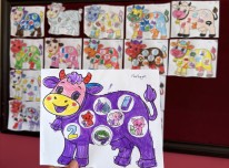 i İ sesi olanları bul, boya, kes, yapıştır