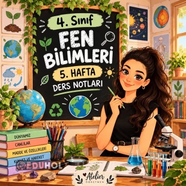 4. SINIF 5. HAFTA FEN BİLİMLERİ DEĞERLENDİRME SORULARI