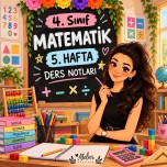 4. SINIF MATEMATİK 5. HAFTA ÇIKARMA İŞLEMİ DERS NOTLARI