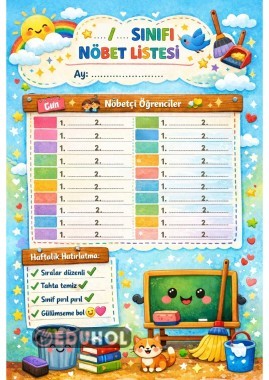 Nöbetçi Öğrenci Listesi