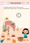 1. Sınıf T Sesi Fasikülü | Sesi Tanıma, Hece, Kelime Çalışmaları