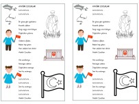 ATATÜRK ÇOCUKLARI ŞİİRİ DEFTER İÇİN