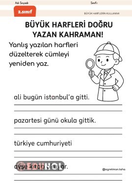 Büyük Harflerin Kullanımı