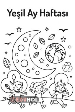 Yeşilay Haftası Boyama