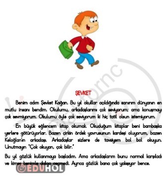 Şevket Okuma Metni