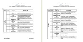 Serbest Etkinlik Aylık Faaliyet Raporları