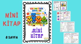 Geometrik Şekiller Mini Kitap