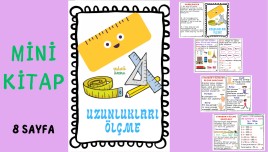 Uzunlukları Ölçme Mini Kitap