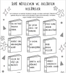 İSİMİ NİTELEYEN VE BELİRTEN KELİMELER