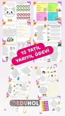 15 TATİL YARIYIL ÖDEVİ