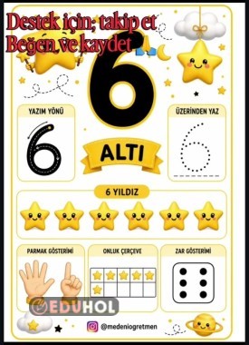 ✨ 0-10 Rakam Çalışma ve Öğrenme Kartları Yayında!
