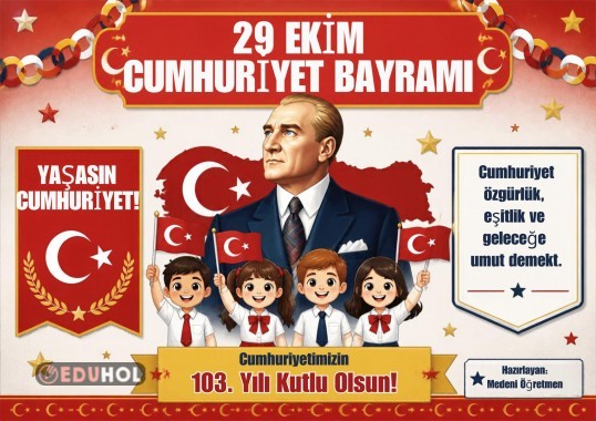 5) Yaşasın Cumhuriyet Flama