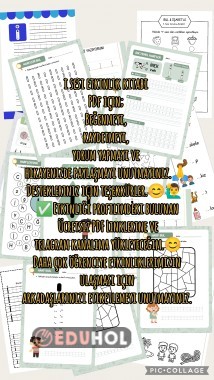 İ sesi etkinlik kitabı