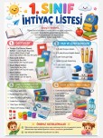 1.Sinif ihtiyaç listesi