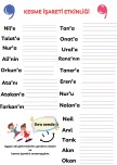 Kesme İşareti Etkinliği