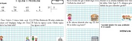 5 PROBLEM 5 İŞLEM(MATEMATİK DEĞERLENDİRME) 4