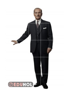 25 Sayfa Başöğretmen Atatürk Maketi