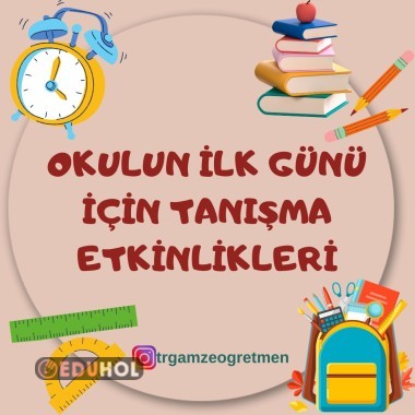 Tanışma Etkinlikleri · Eduhol - Etkinlik İndir Oyun Oyna Test Çöz Video ...