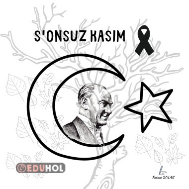 10 Kasım Pano 12 parça