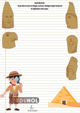 Hikaye Oluşturma Bilgilendirici Metin