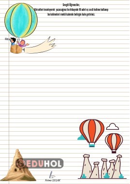 Hikaye Oluşturma (Eş Sesli Kelimeler)