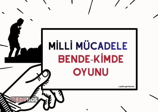 Milli mücadele bende kimde oyunu