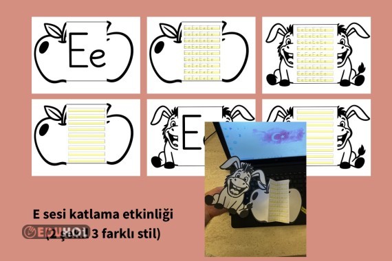 E sesi katlama etkinliği