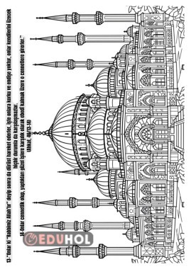 çedes dürüstlük değeri ayetli boyama